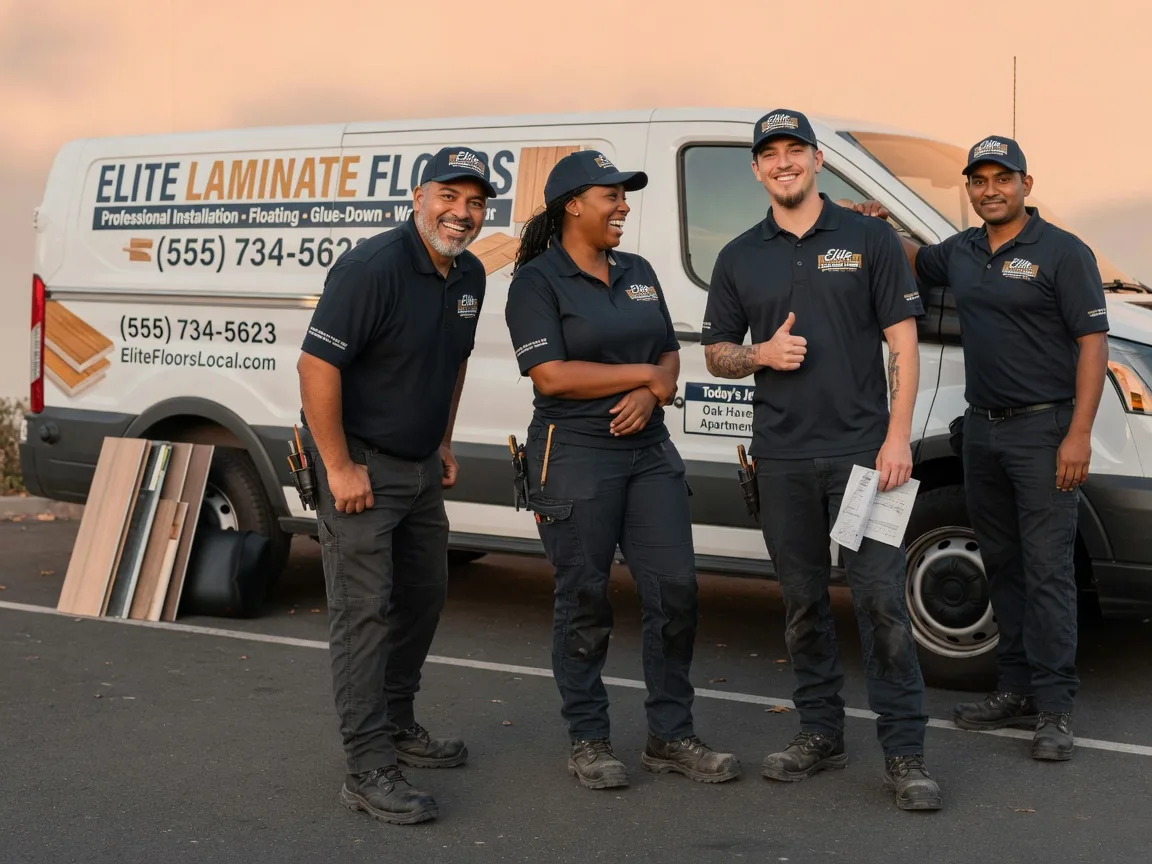 Laminate flooring installation company in Crown, PA